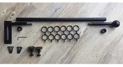 Metal Portiere Rod Set - Image 3