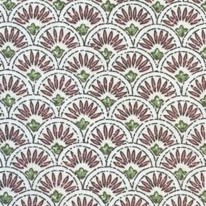 Oilcloth Scallop - Pink - Image 2