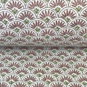 Oilcloth Scallop - Pink - Image 3