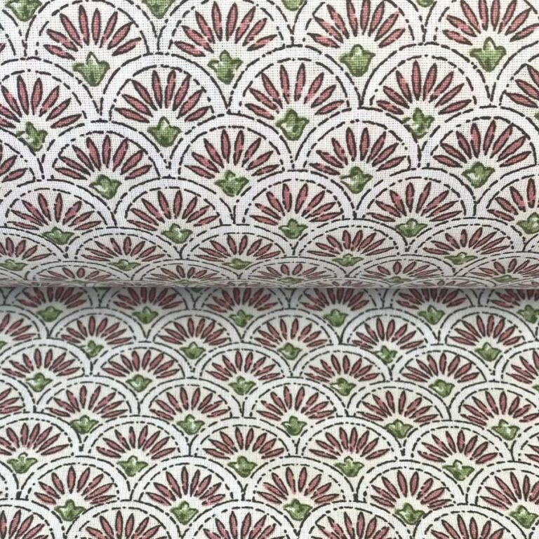Oilcloth Scallop - Pink - Image 3