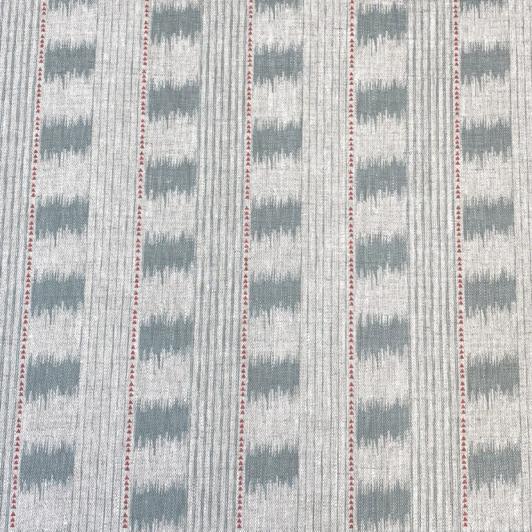 Otto Linen Stripe - Duckegg - Image 2