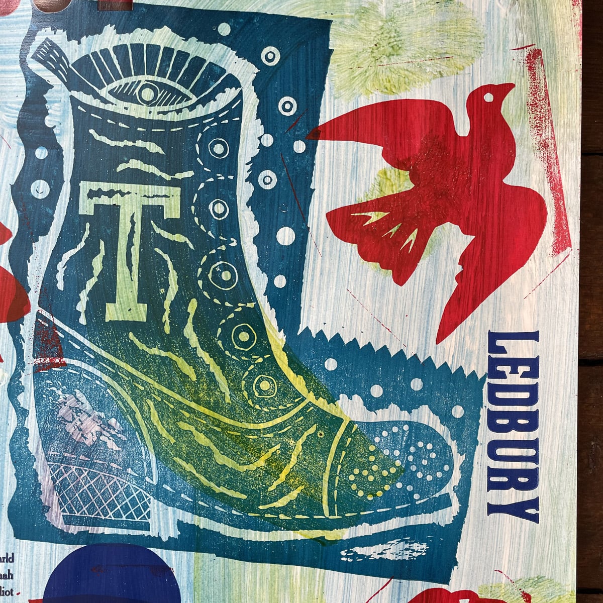 Paper Cut Pigeons & Brass Boots Poster - No.33 - Image 3