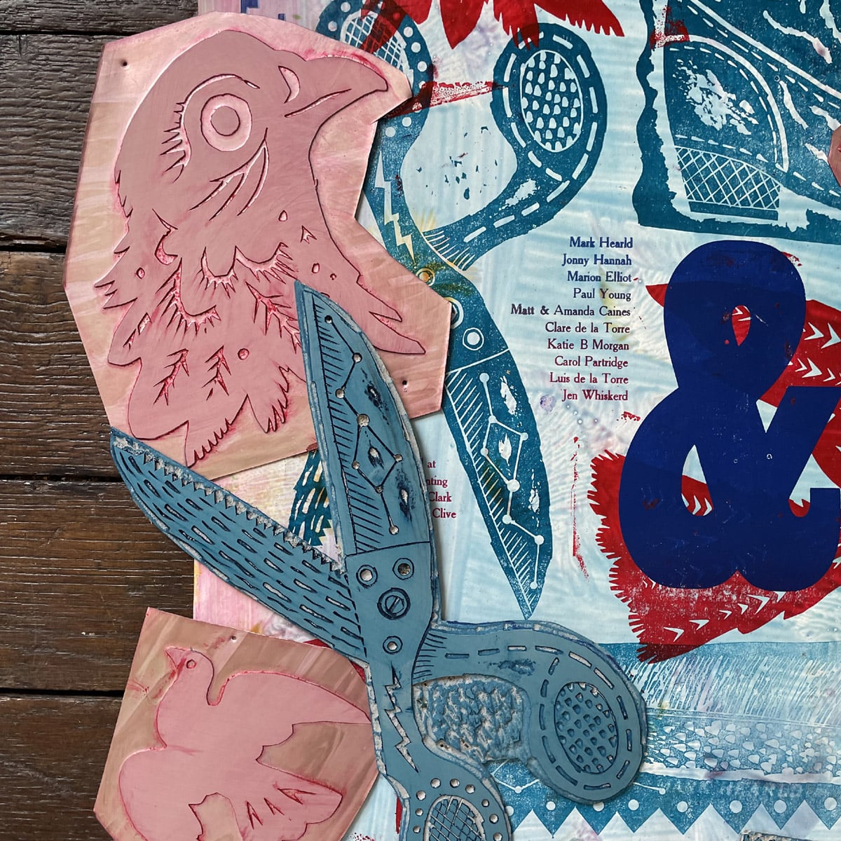 Paper Cut Pigeons & Brass Boots Poster - No.33 - Image 7