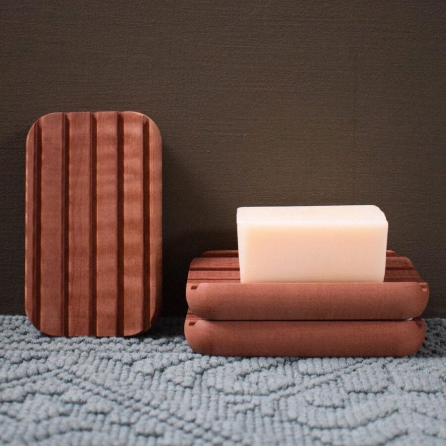 Pearwood Soap Dish