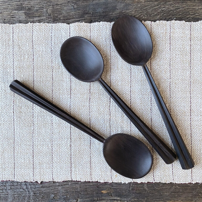 Serving Spoon - African Blackwood