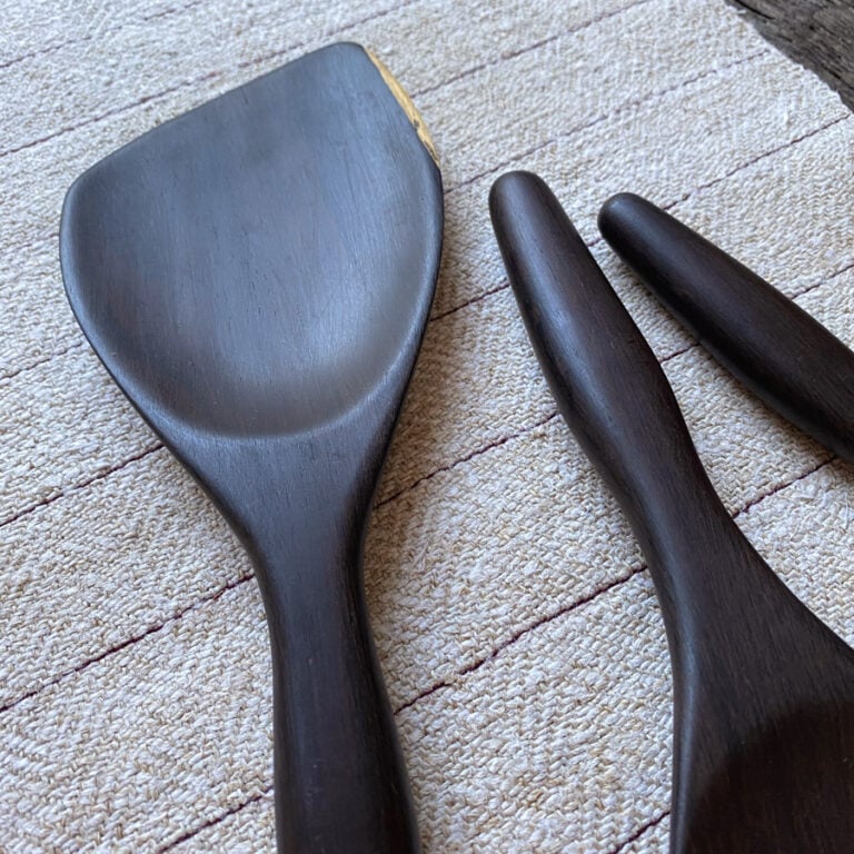 Rice Paddle - African Blackwood - Image 3