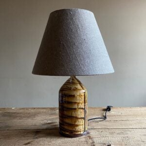 Russell Kingston Slipware Lamp RKL1 Green - Image 1