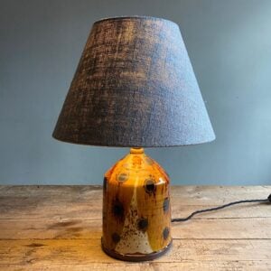 Russell Kingston Slipware Lamp RKL13 Ochre - Image 2