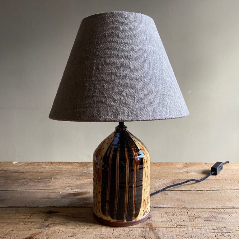 Russell Kingston Slipware Lamp RKL7 Green