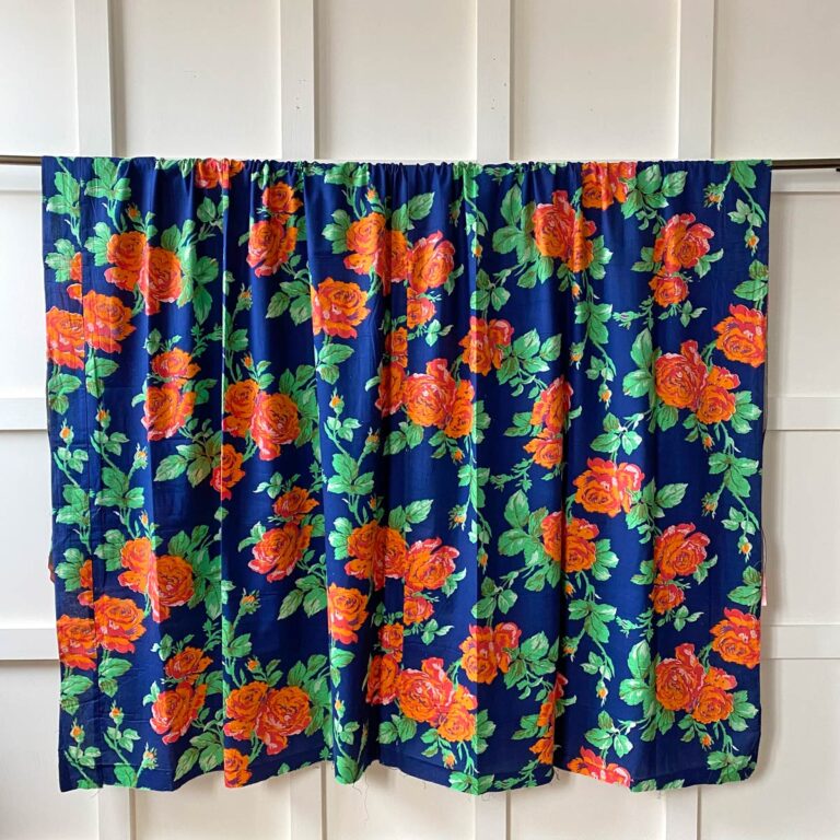 Vintage Russian Roller Printed Cotton - RRPC7 - Image 2