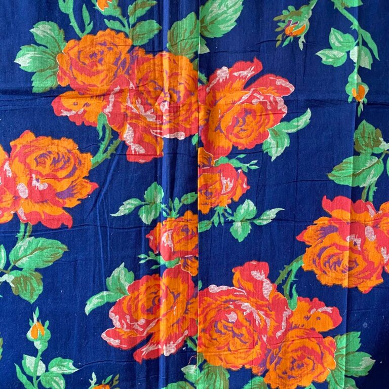 Vintage Russian Roller Printed Cotton - RRPC7 - Image 3