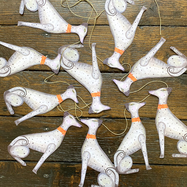 Garland - Spotty Lurcher
