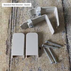 Bendable Square Metal Bay Window Curtain Track - Oyster - Image 5