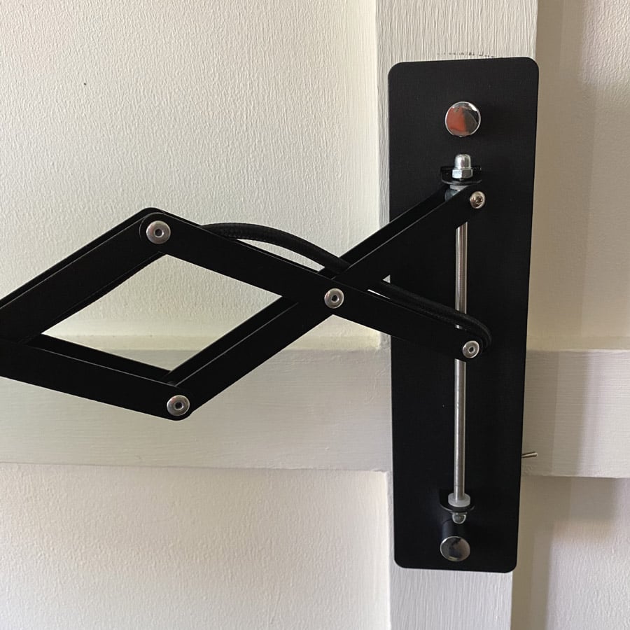 Swing Arm Accordion Lamp