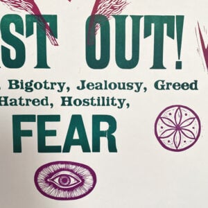 Love Letterpress Poster by Tamsin  Abbott - Image 4