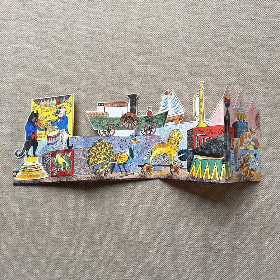 Emily Sutton Concertina Card - Cats