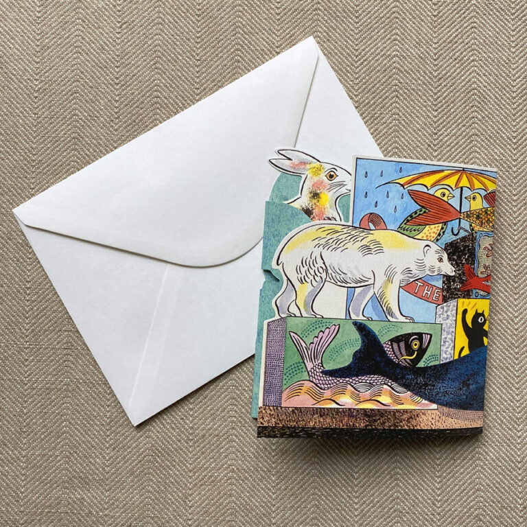 Emily Sutton Concertina Card - Polar Bear - Image 3