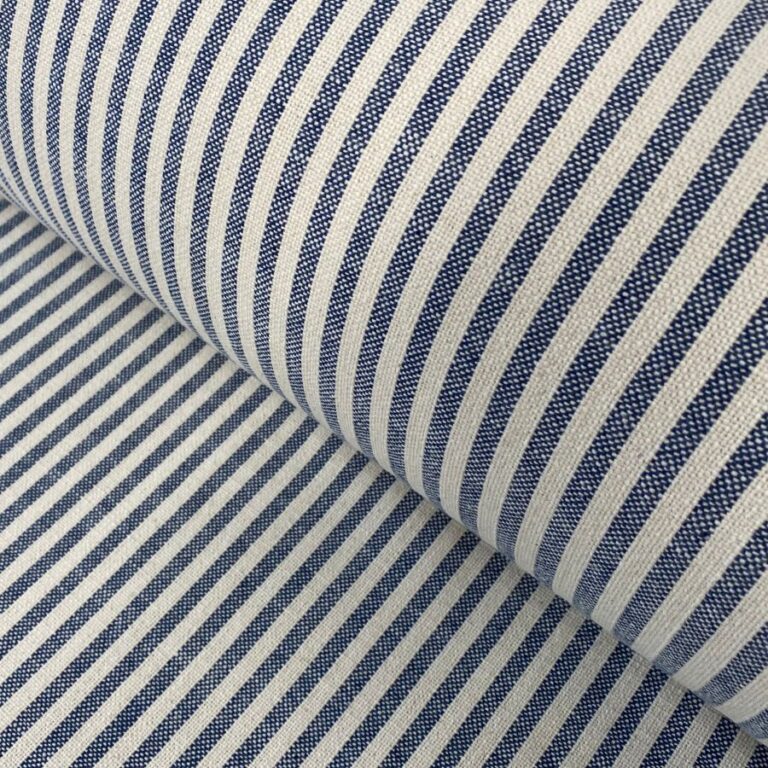 Striped Fabric Navy