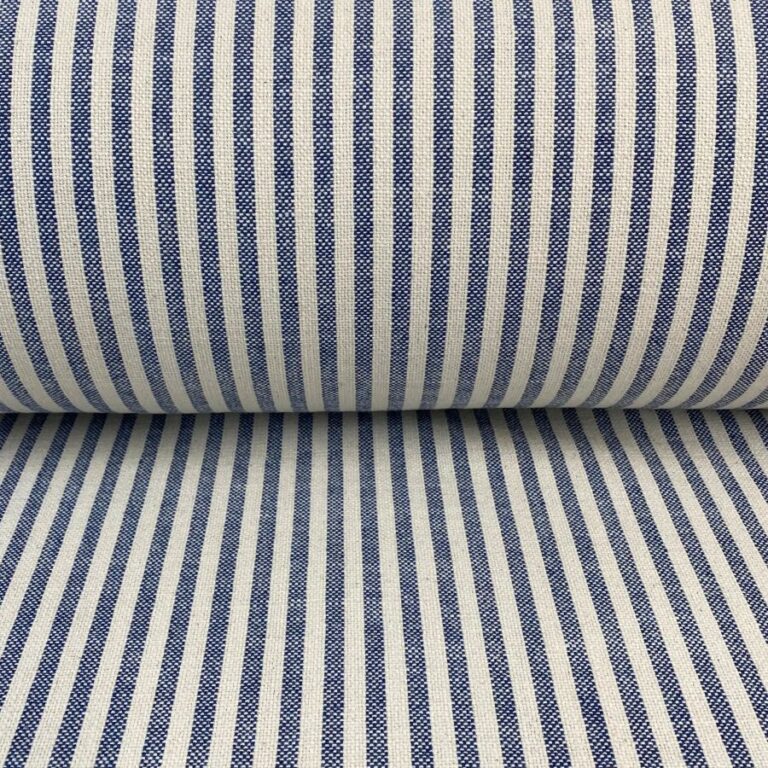 Striped Fabric Navy
