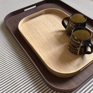 Rectangular Natural Oak Tray - Image 6