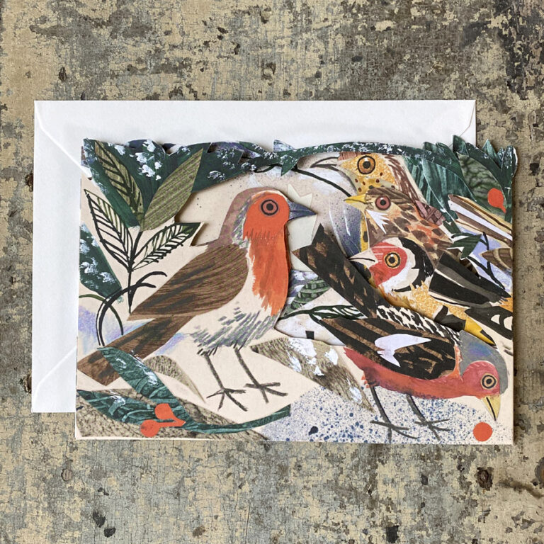 Mark Hearld Fold out Card - Winter Feast - Image 3