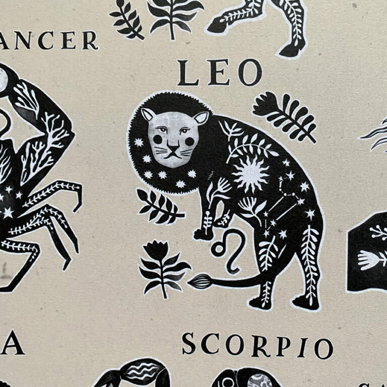 Cosmic Zodiac Print