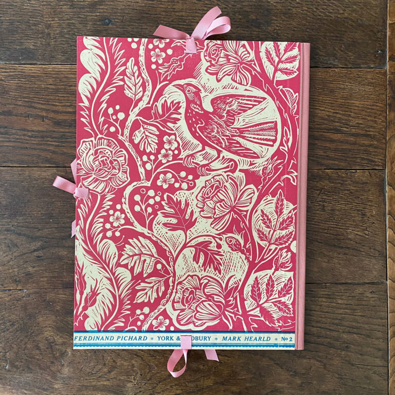 Mark Hearld Handprinted Portfolio - Pink - Image 6