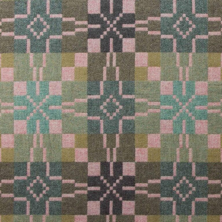 Vintage Star Welsh Throw - Blossom - Image 3