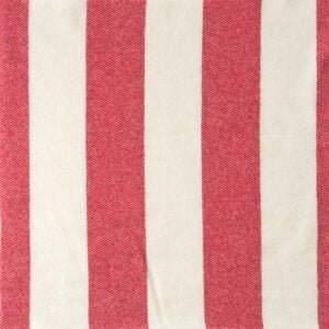 Broadstripe Welsh Single Blanket - Red - Image 2