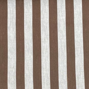 Beta Linen Stripe - Brown - Image 2