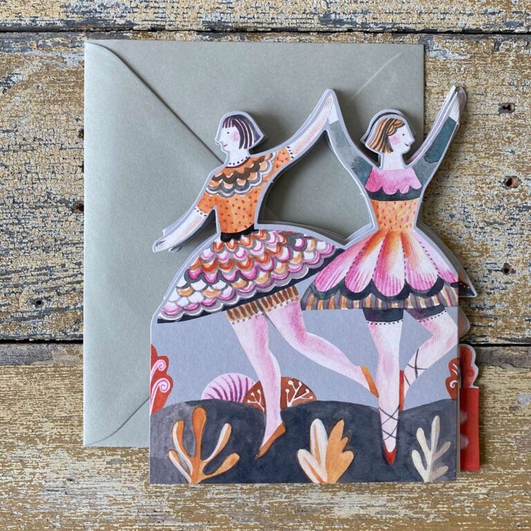 Dancers Card by Sarah Young - Image 2