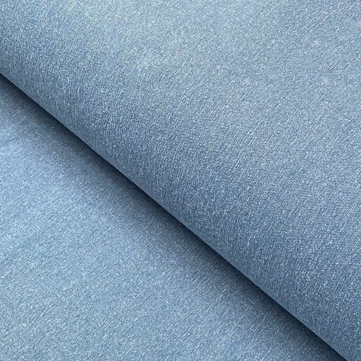 Extra Wide Fabric in mid blue