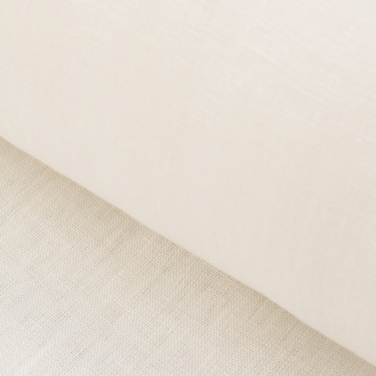 Extra Wide Linen Sheer - Ivory