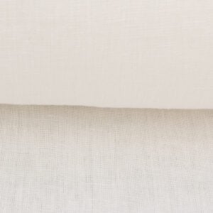 Extra Wide sheer Linen Ivory