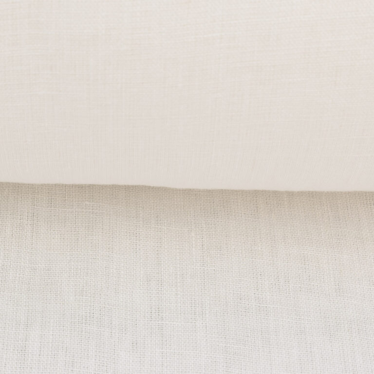 Extra Wide sheer Linen Ivory