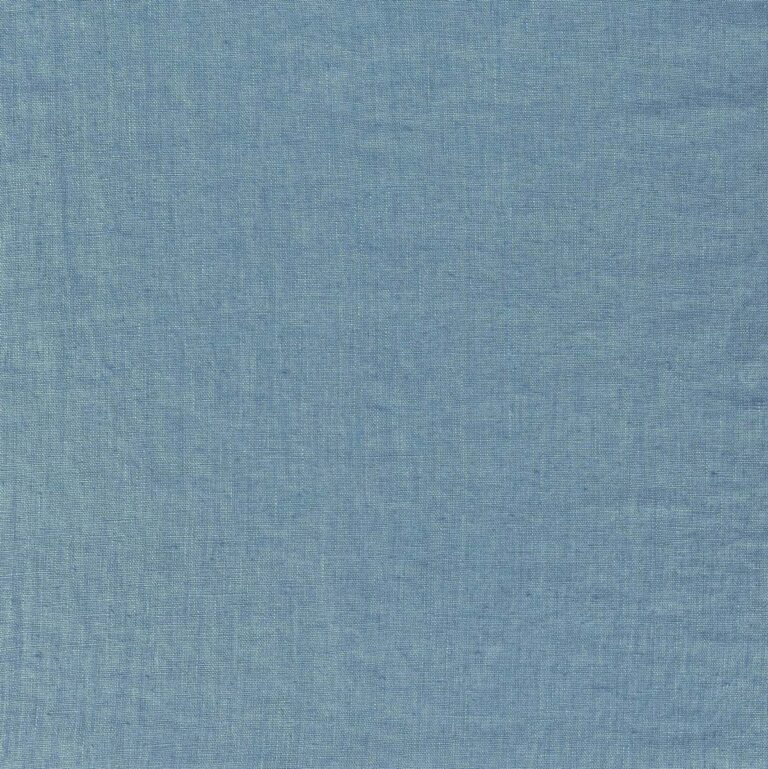 French Washed Linen - Bluestone - Image 2