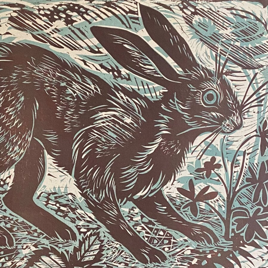Hare, Unframed Print by Mark Hearld