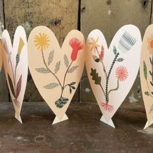 Heart Concertina Card - Image 2