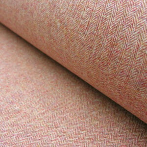 Wool Herringbone - Blood Orange