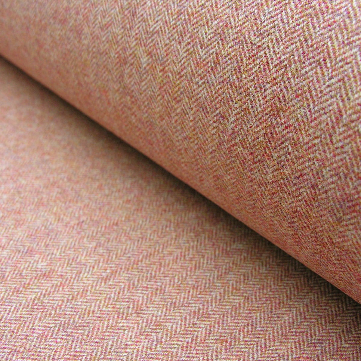 Wool Herringbone - Blood Orange - Image 1
