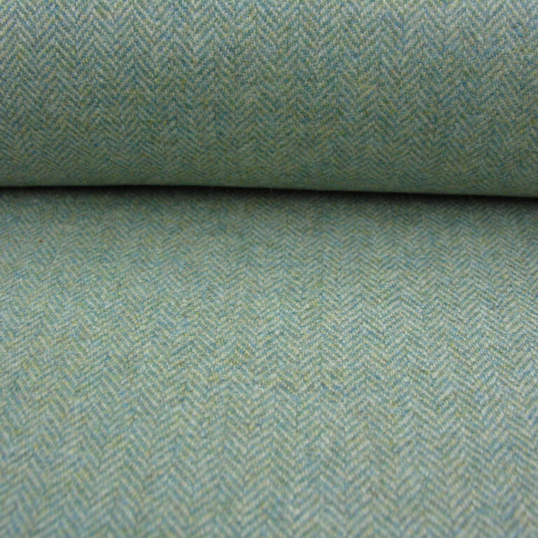 Wool Herringbone - Seagreen - Image 3