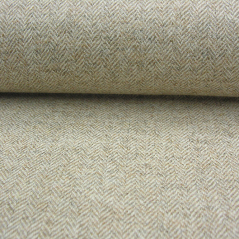 Wool Herringbone - Oatmeal - Image 3