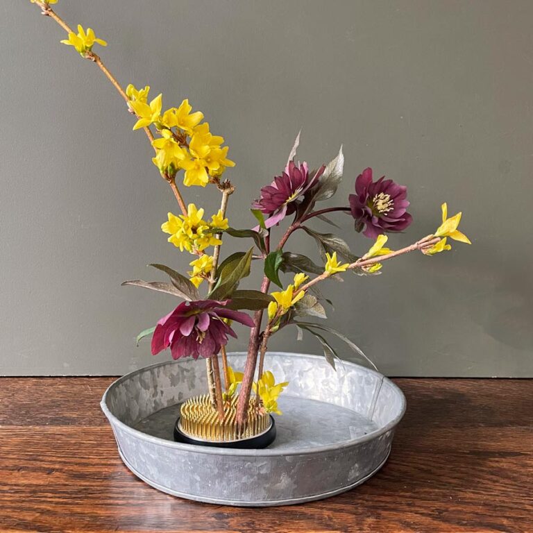Niwaki Ikebana Flower Frog - Round