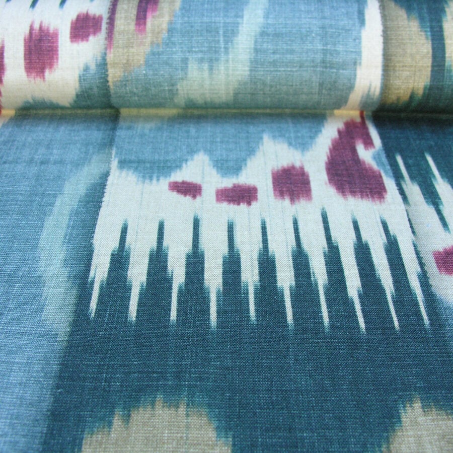 Lewis & Wood Kimono - Cayenne Blue