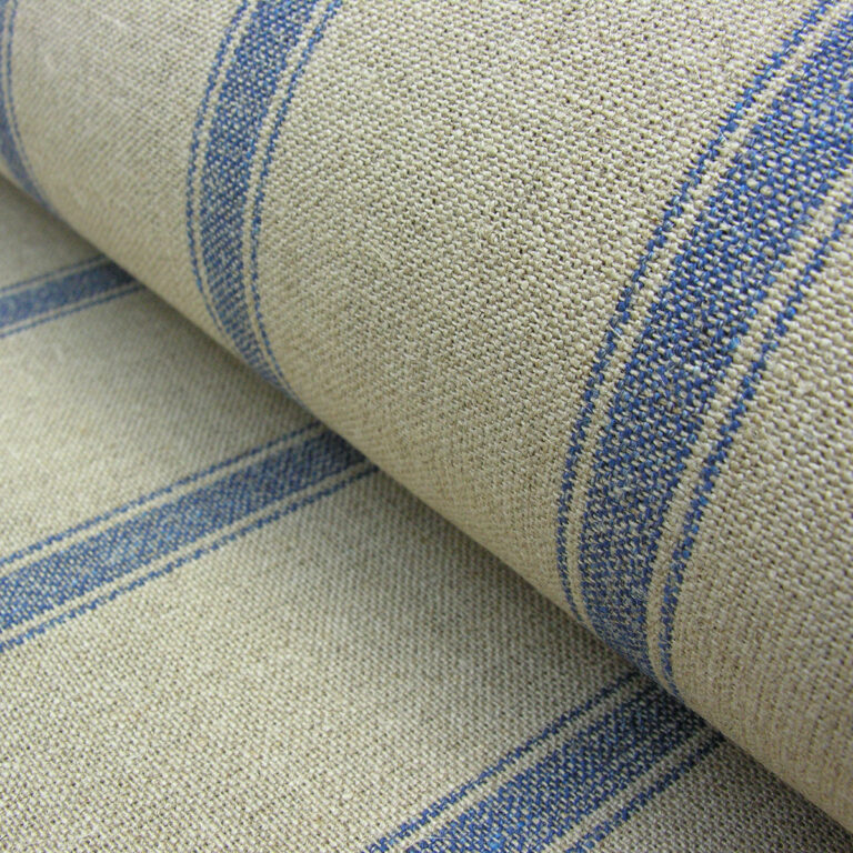 Angus Linen Stripe Nordic - Navy