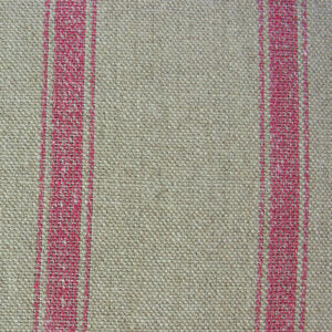 Angus Linen Stripe Nordic - Peony - Image 2
