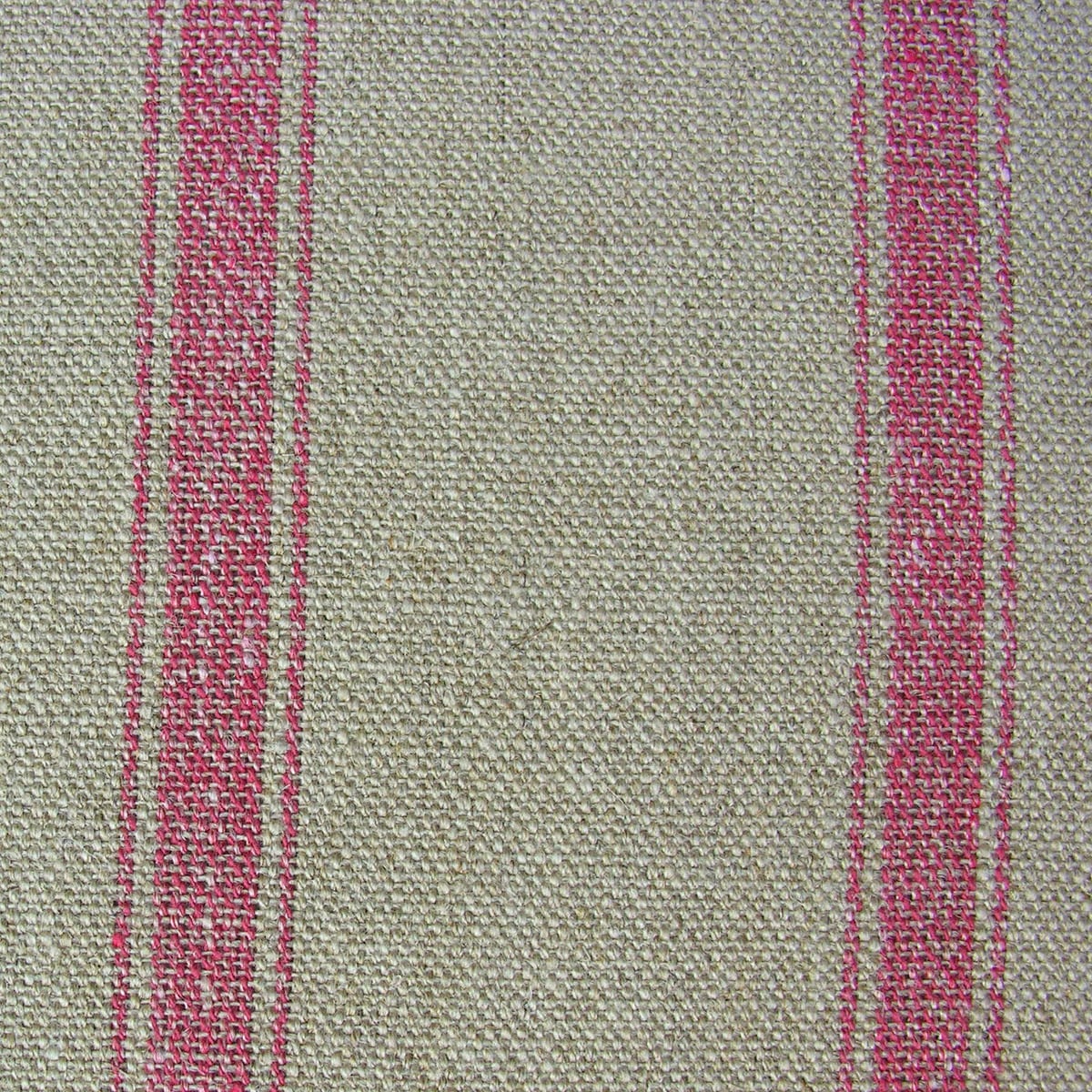Angus Linen Stripe Nordic - Peony - Image 2