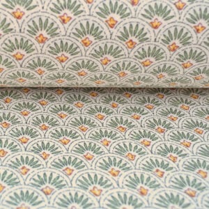 Oilcloth Scallop - Green - Image 3