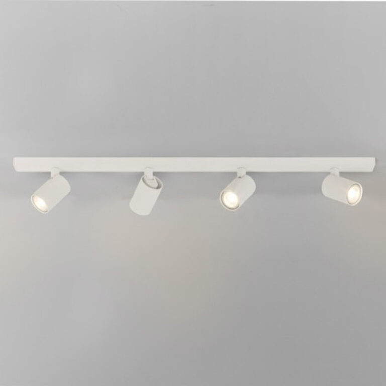 White Spotlight Quadruple Bar