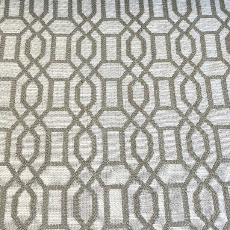 Upholstery Fabric Lattice - Pale Sage - Image 3
